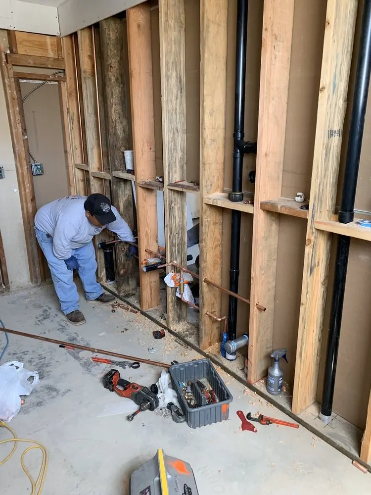 Commercial rough-in plumbing for Gas Line Repair in Bordentown